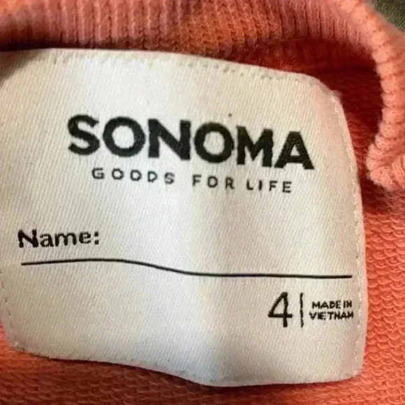 Unisex Sweet T-Rex lightweight kids sweatshirt. - Picture 5 of 5